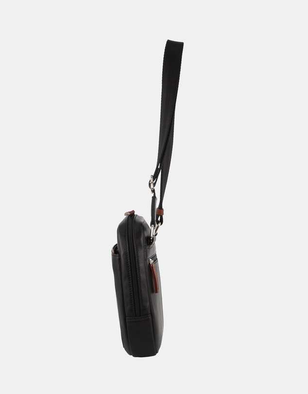 Pierre Cardin - Pierre Cardin Genuine Leather Crossbody Bag