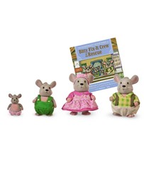 Lil Woodzeez - Handydandy Mice Family Small Animal Figurines