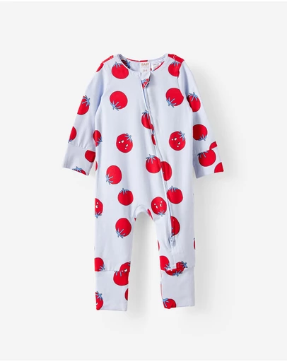 Cotton On Kids - Growie Long Sleeve Zip Romper