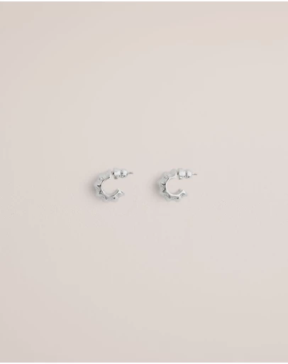 Trenery - Ardea Hoop Earrings in Silver