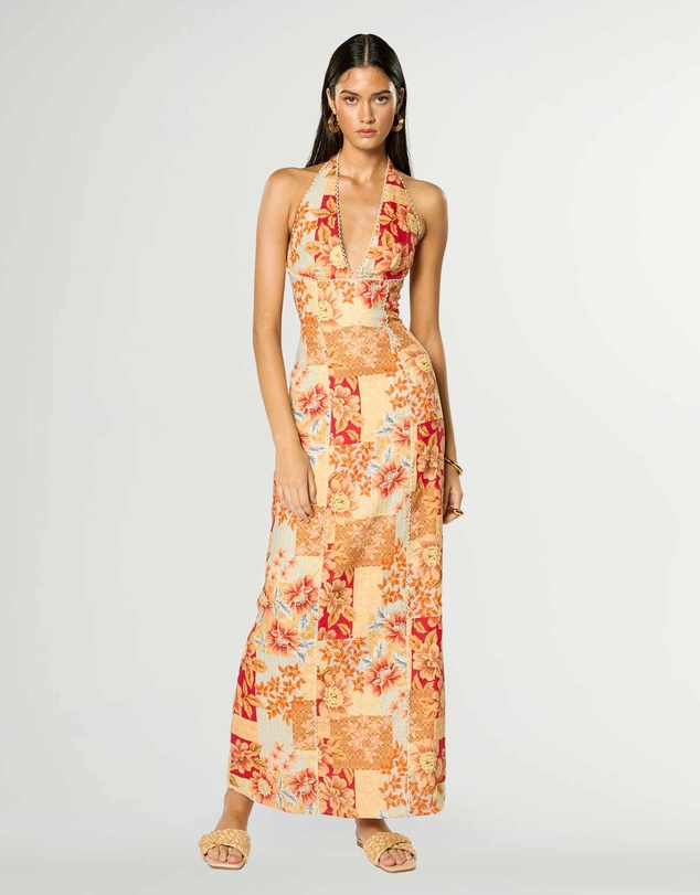Winona - Solene Halter Maxi Dress