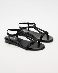 Holster - Strut Low Wedge Sandals - Women's