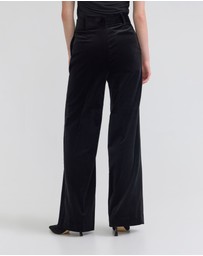 Oxford - Lydia Stretch Velvet Pants