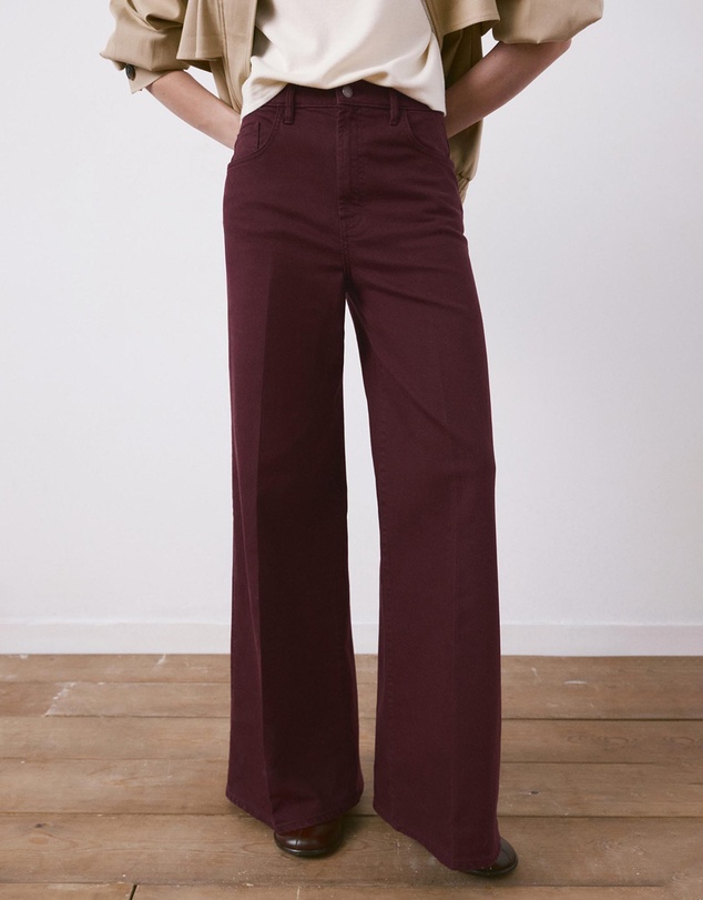 M.N.G - High-Waisted Wide-Leg Jeans