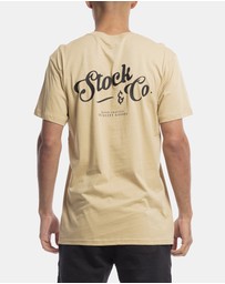 Stock & Co. - Scroll Tee