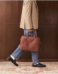 Aquila - Montoro Leather Briefcase