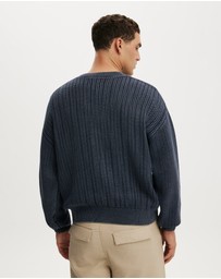 Cotton On - Box Fit Crew Knit