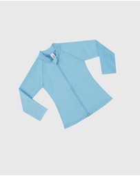 Aqua Blu Kids - Stepping Stones Lone Sleeve Rash Vest - Babies