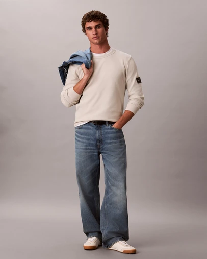 Calvin Klein Jeans - Long Sleeve Waffle T-Shirt