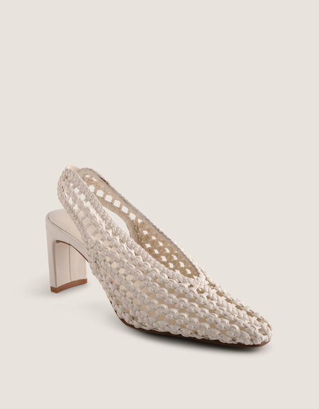 Shelly Shen - Iris High Heels White Leather