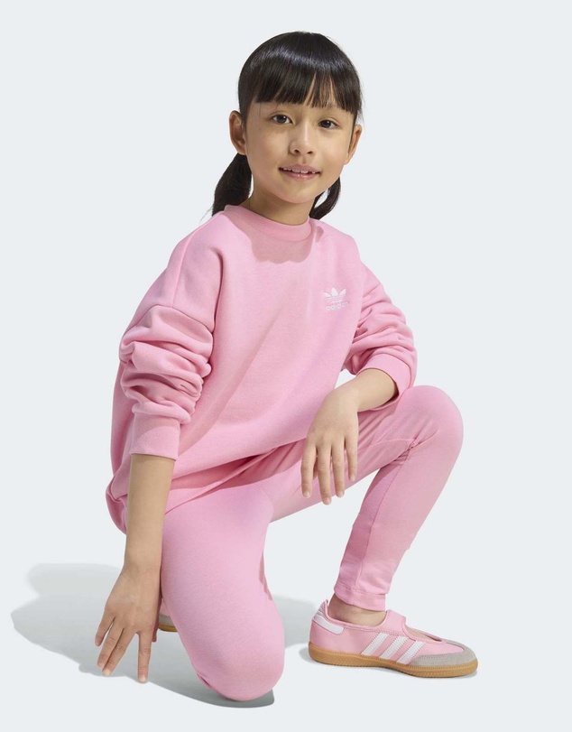 adidas Originals - Oversized Crew Leggings Set - Kids