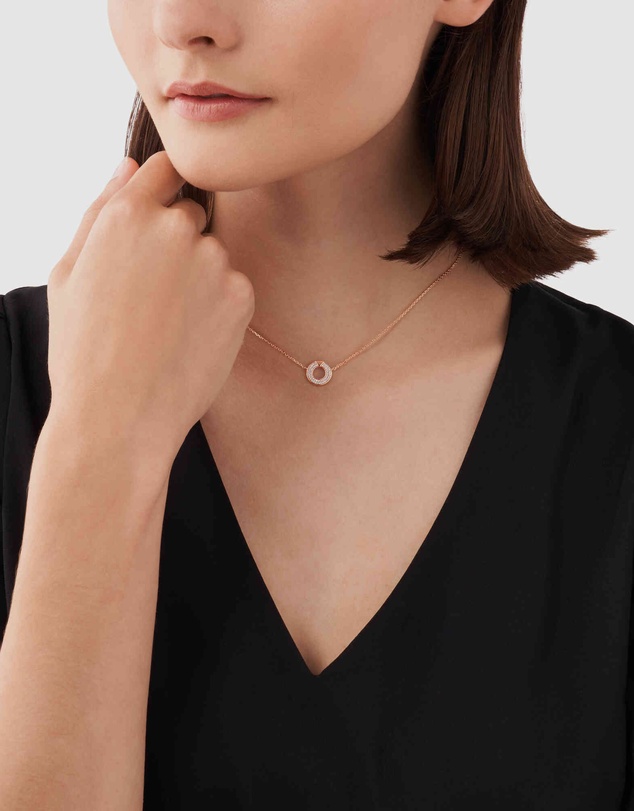 Emporio Armani - Key Basics Rose Gold Tone Pendant