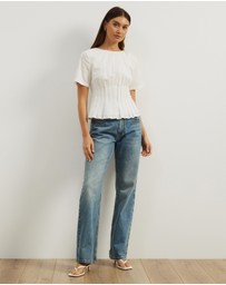Atmos&Here - Maya Pin Tuck Top