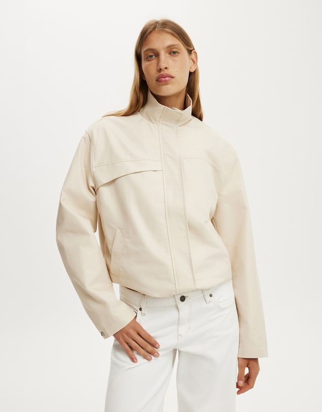 Cotton On - Arlo Funnel Neck Jacket