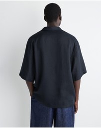 COS - Open-Collar Linen Shirt