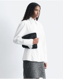 & Other Stories - Tapered Tie-Belt Shirt