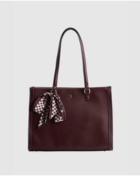 Laura Jones - Scarf Work Tote Bag