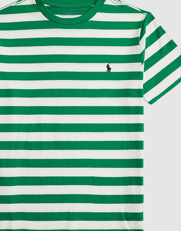 Polo Ralph Lauren - Striped Cotton Jersey Tee - Teens