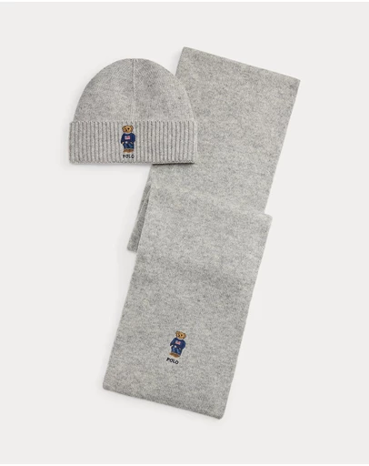 Polo Ralph Lauren - Polo Bear Beanie & Scarf Gift Set