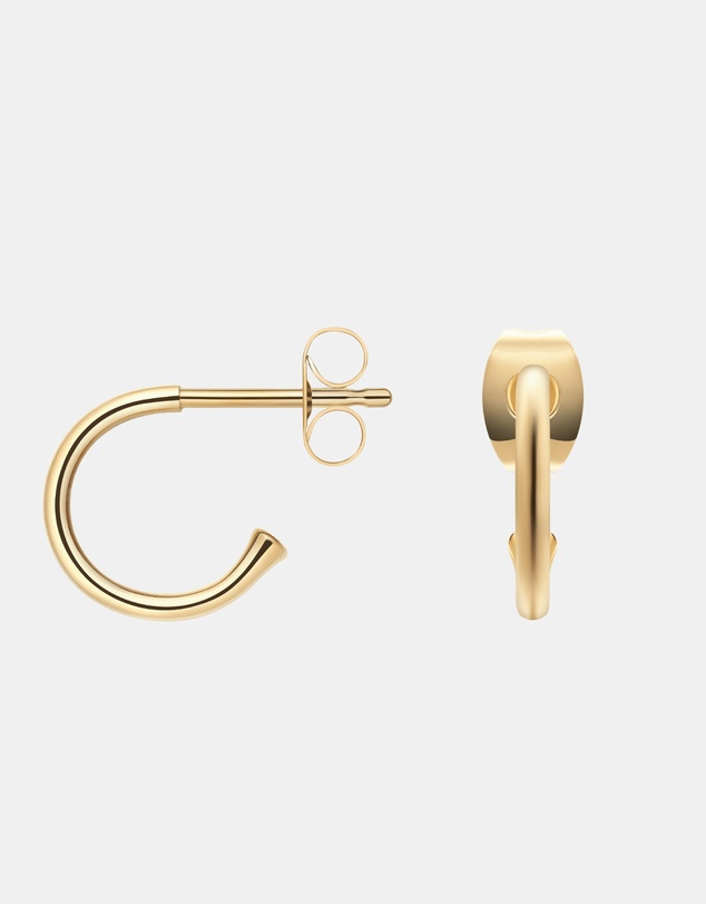 Daniel Wellington - Charms C-hoop Earrings