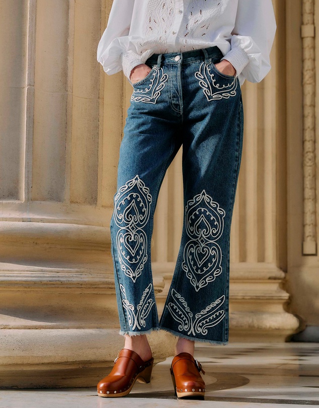 Farm Rio - Denim Cornely Pants