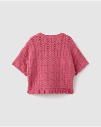 M.N.G - Carmine Sweater Vest - Kids-Teens