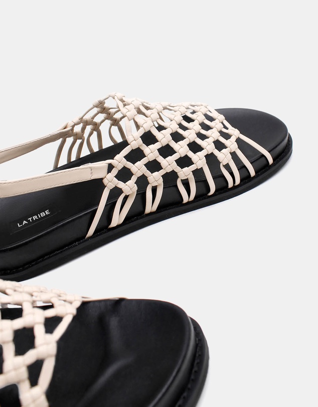 La Tribe - Knotted Sandals - ICONIC EXCLUSIVE