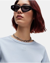 HUGO - Embroided Cotton Logo T-Shirt