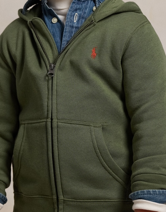 Polo Ralph Lauren - Fleece Full Zip Hoodie - Kids
