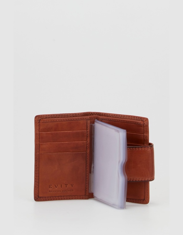 Evity - RFID Maya Leather Credit Card Case