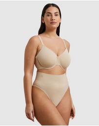 Lauren by Ralph Lauren - Luxe Smoothing Unlined Wired Seamless Minimiser Bra