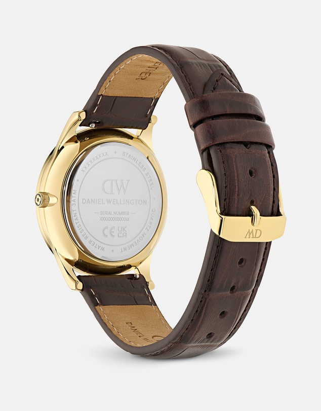 Daniel Wellington - Pathfinder GMT 39mm Brown-Croc