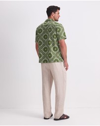 Sportscraft - Bandana Short Sleeve Resort Shirt