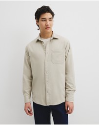 Country Road - Regular Fit Brushed Cotton Shirt