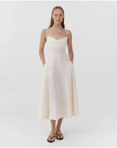 St. Agni - Panelled Bustier Dress