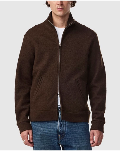 NN07 - Boiled Full Zip Jumper