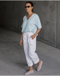 ALEXANDRA - Octus Pants White
