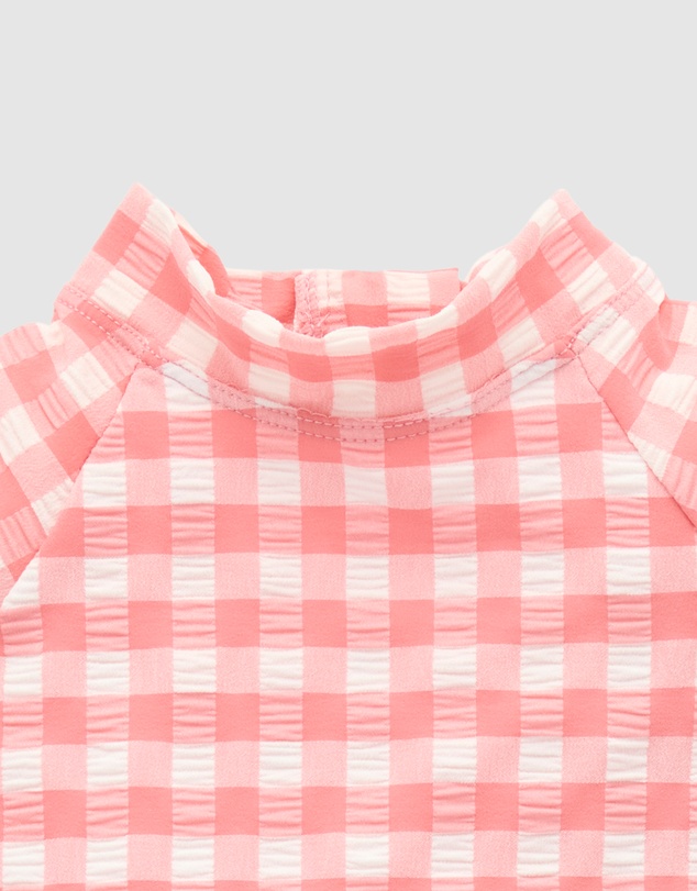 Purebaby - Printed Long Sleeve Rashie Set- Kids-Babies