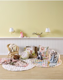 Linen House Kids - Wilma Wallaby Filled Round Cushion