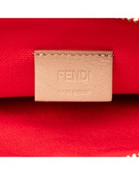 Pre-Loved by Azura Reborn - Pre-Loved Zucca Embroidered Canvas Zip Pouch