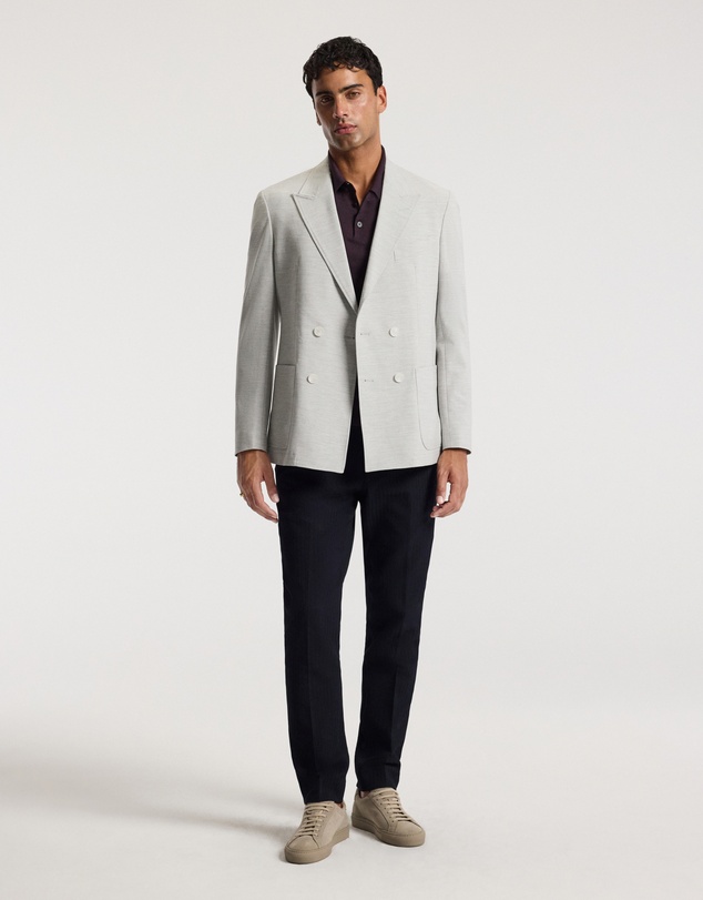 Calibre - Merino Wool Polo Currant