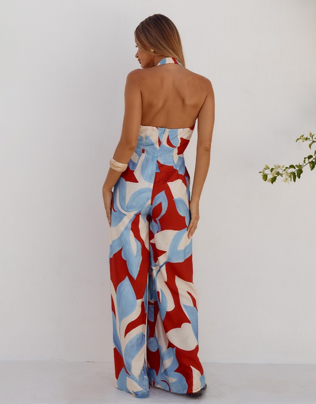 Runaway the Label - Arlette Halter Jumpsuit