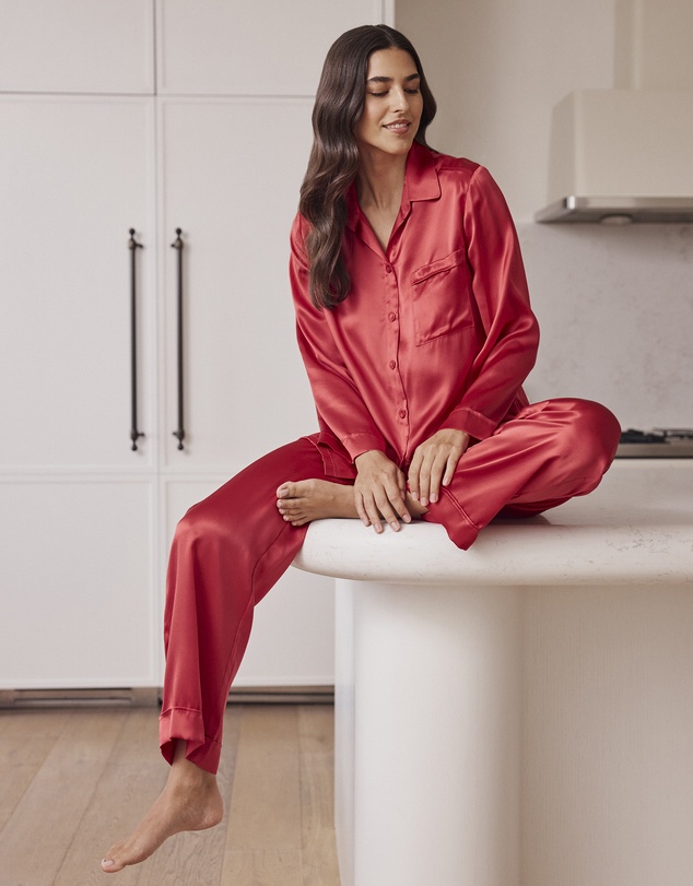 Papinelle - Audrey Washable Silk Full Length PJ
