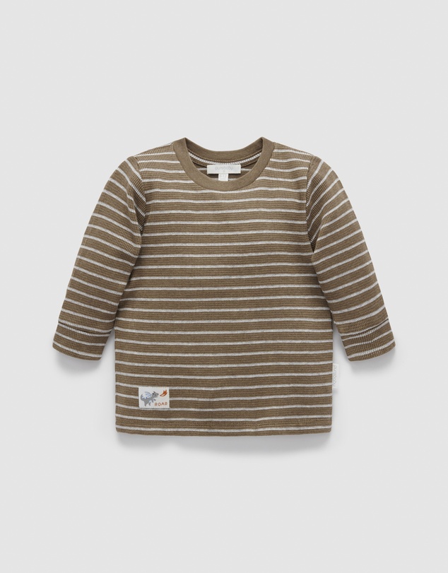 Purebaby - Waffle Top -Kids-Babies