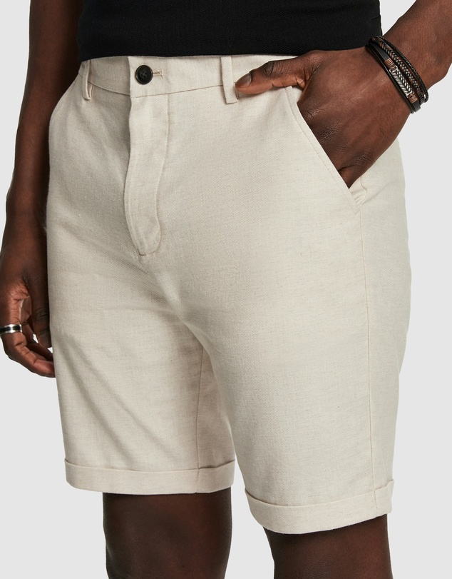 yd. - Panama Linen Chino Short