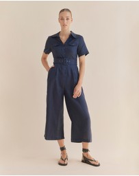Amelius - Portsea Linen Jumpsuit