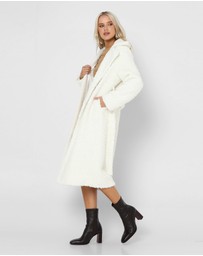 Lost in Lunar  - Rose Teddy Coat