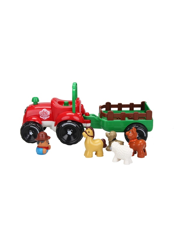 Bright Child - Farm Friends Musical Tractor - Assorted
