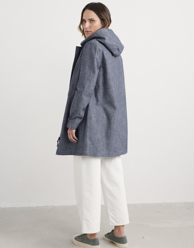 Seasalt - Seasalt Cornwall Blue Cloudburst Mac