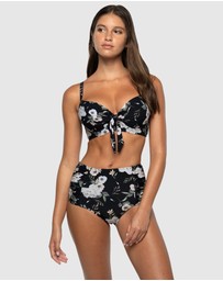 Nip Tuck Swim - Evening Shadow Denise Full Coverage Bikini Pant
